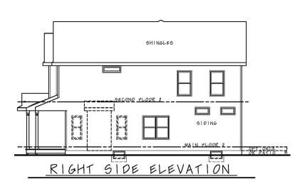 Craftsman House Plan #402-01598 Elevation Photo