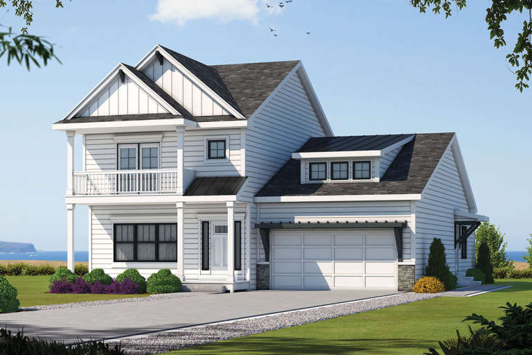 House Plan House Plan #23659 Front Elevation 