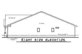 Ranch House Plan #402-01601 Elevation Photo
