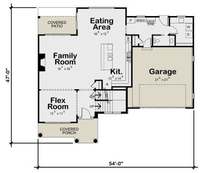 Main Floor for House Plan #402-01602