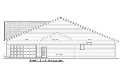 Ranch House Plan #402-01603 Elevation Photo