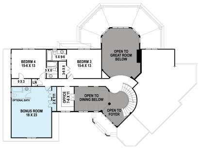 House Plan House Plan #23664 Drawing 2
