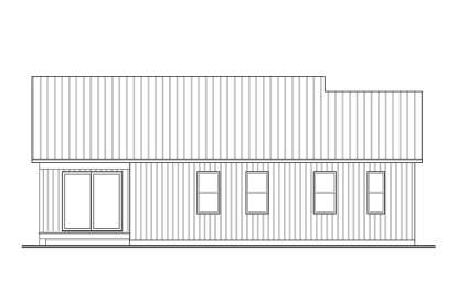 Ranch House Plan #034-01226 Elevation Photo