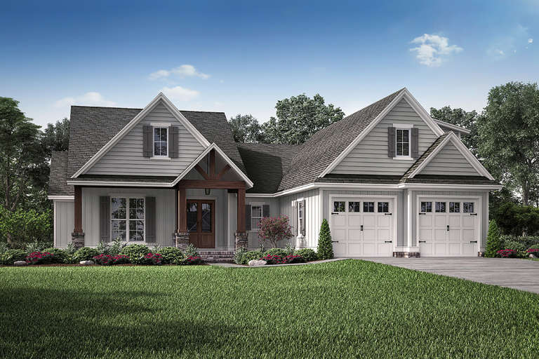 House Plan House Plan #23667 Front Elevation 