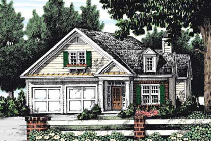 Country House Plan #8594-00347 Elevation Photo