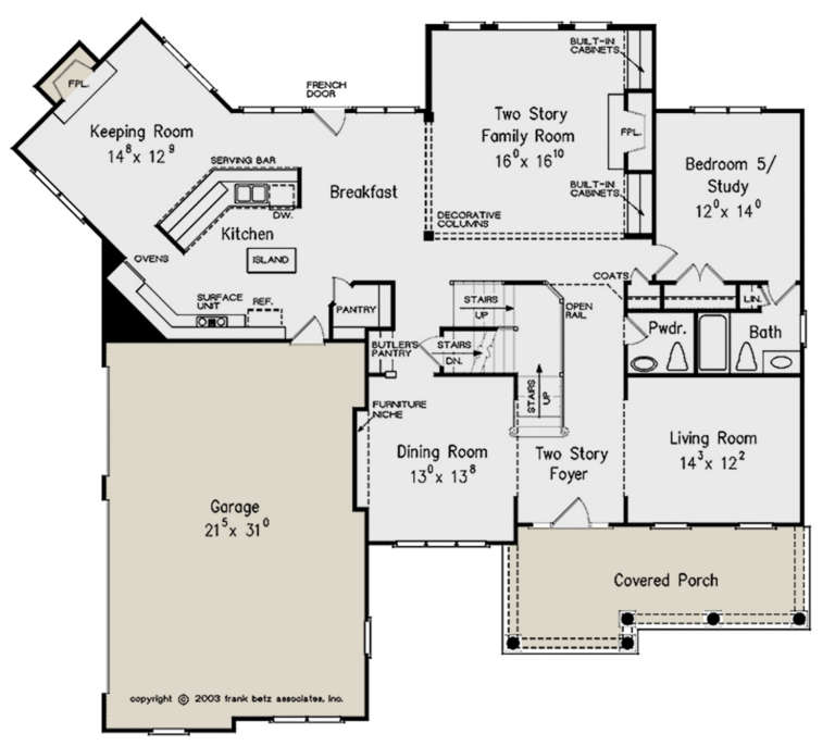 House Plan House Plan #23671 Drawing 1