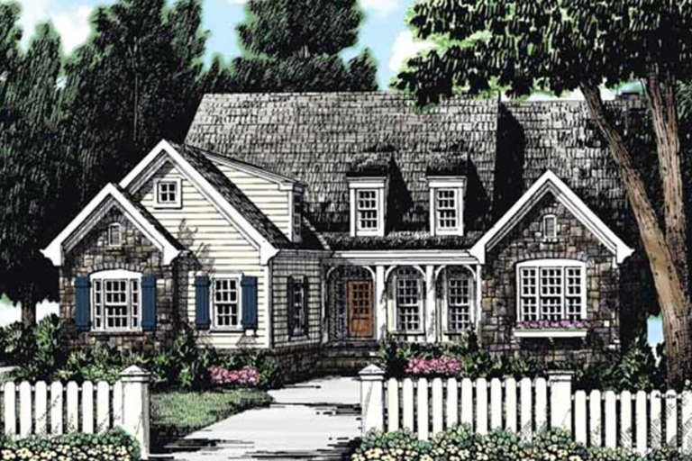 House Plan House Plan #23672 Front Elevation 