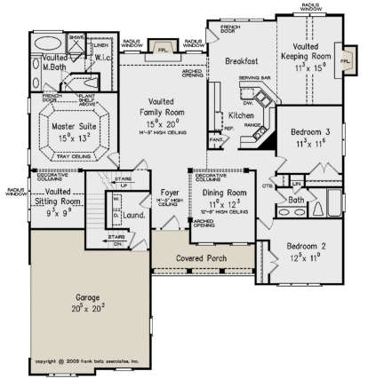 Main Floor for House Plan #8594-00349