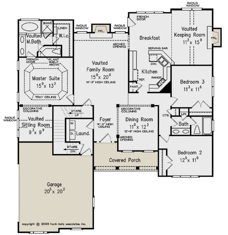 House Plan House Plan #23672 Drawing 1