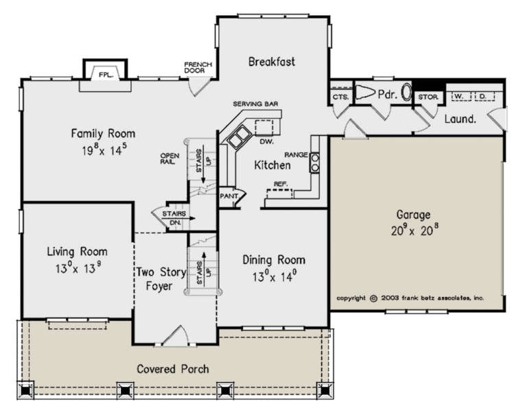 House Plan House Plan #23673 Drawing 1