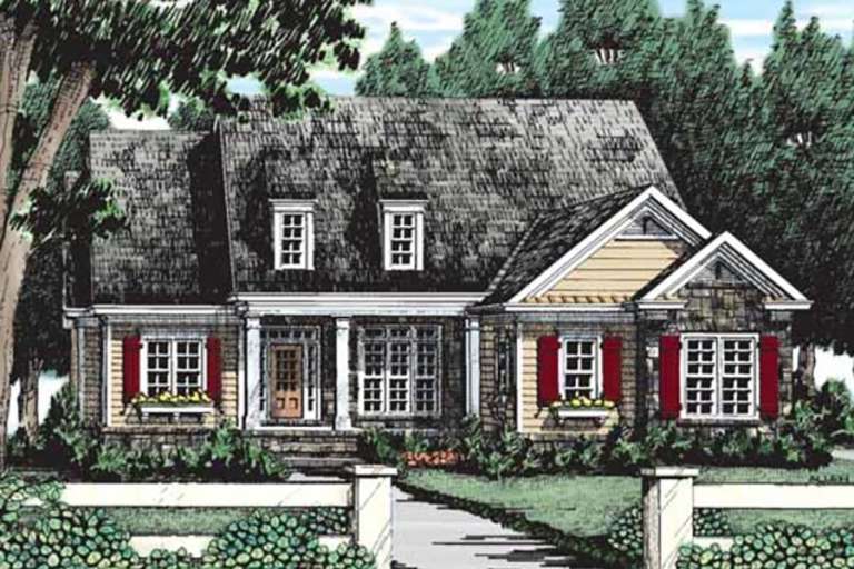 House Plan House Plan #23674 Front Elevation 