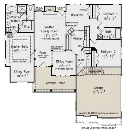 Main Floor for House Plan #8594-00351