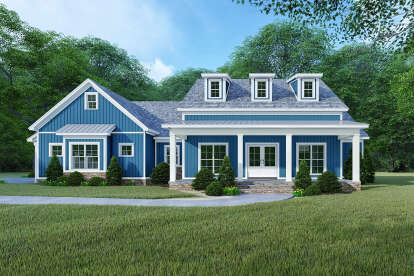 Modern Farmhouse House Plan #8318-00126 Elevation Photo