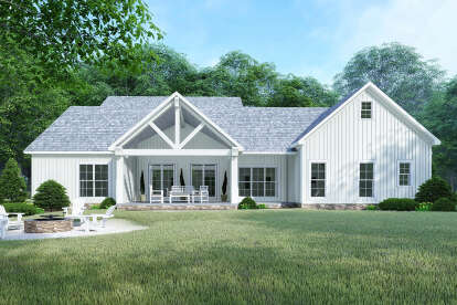 Modern Farmhouse House Plan #8318-00126 Elevation Photo