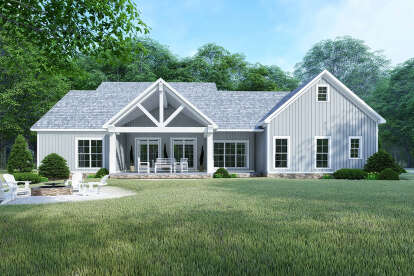 Modern Farmhouse House Plan #8318-00126 Elevation Photo