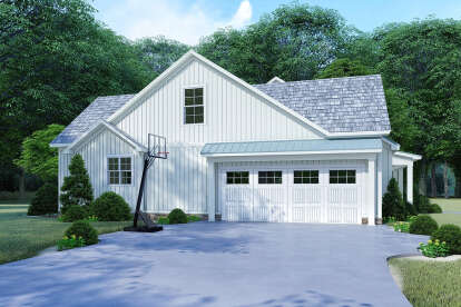 Modern Farmhouse House Plan #8318-00126 Elevation Photo