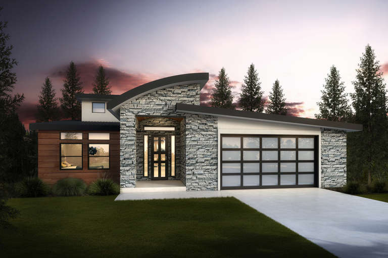 House Plan House Plan #23678 Front Elevation 