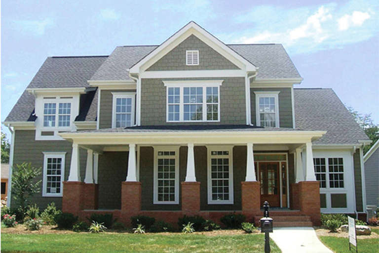 House Plan House Plan #23680 Front Elevation 