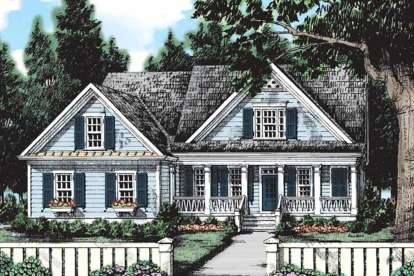 Country House Plan #8594-00354 Elevation Photo