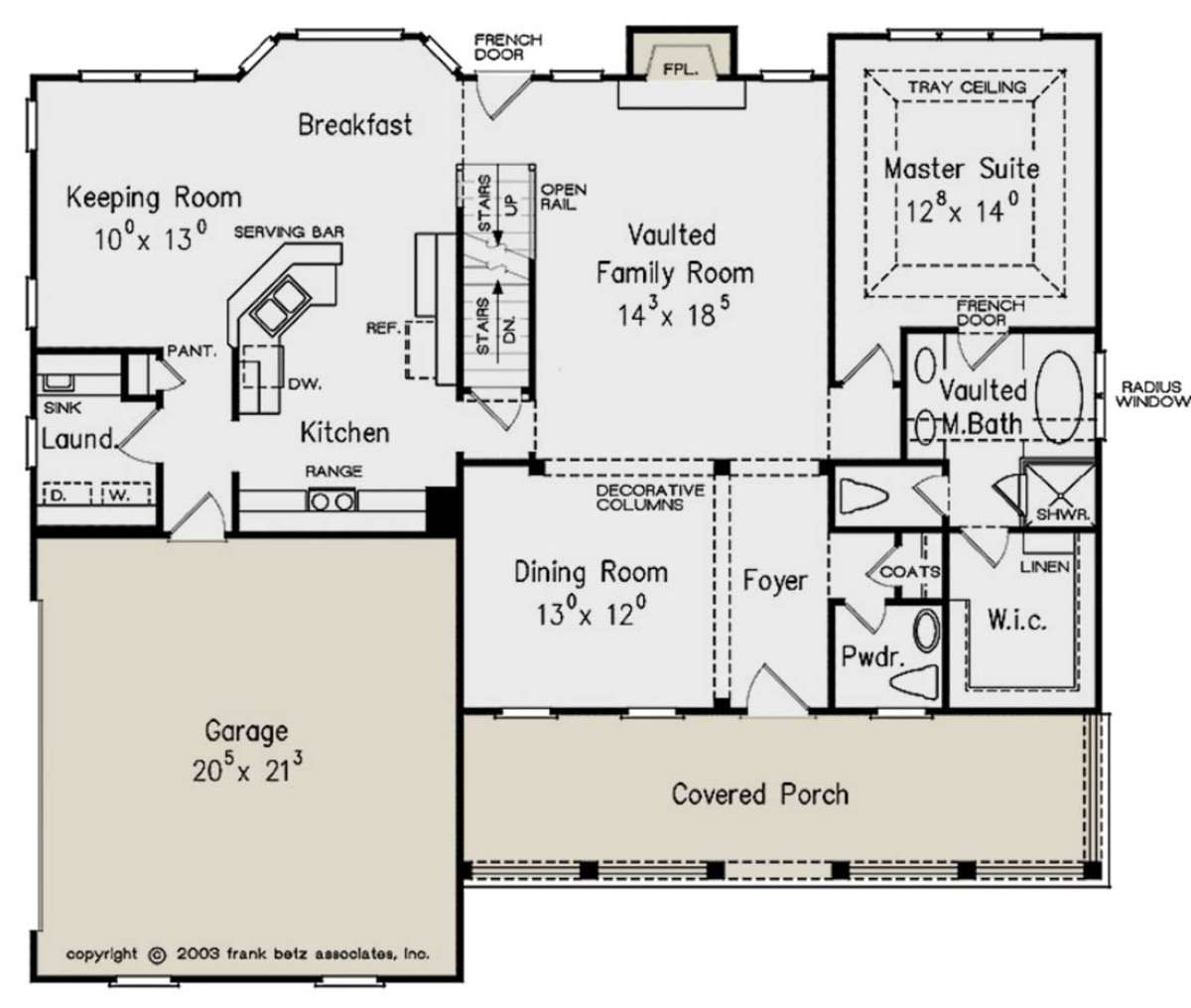 Main Floor for House Plan #8594-00354