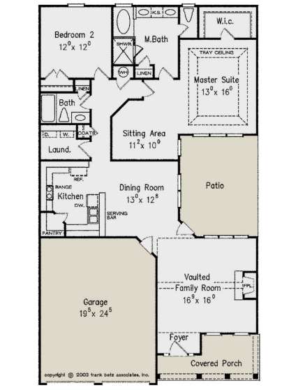 Main Floor for House Plan #8594-00355
