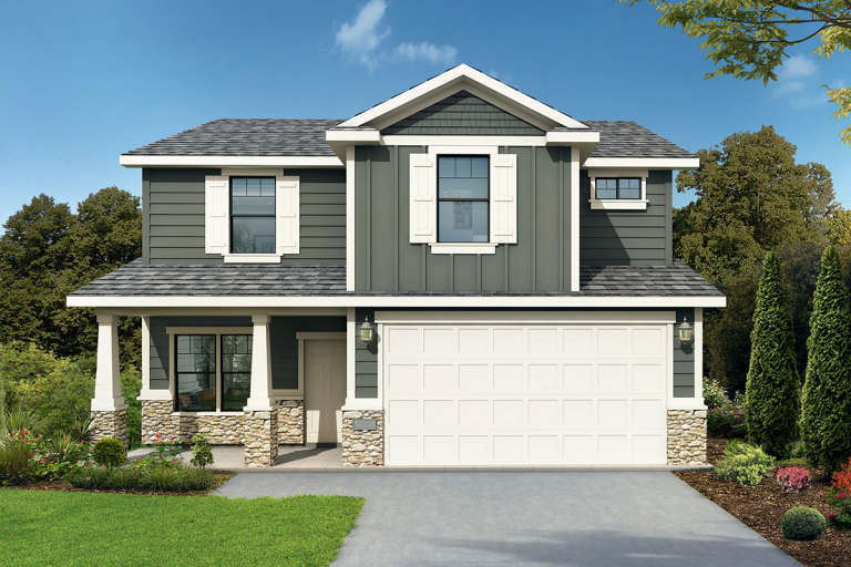 House Plan House Plan #23684 Front Elevation 