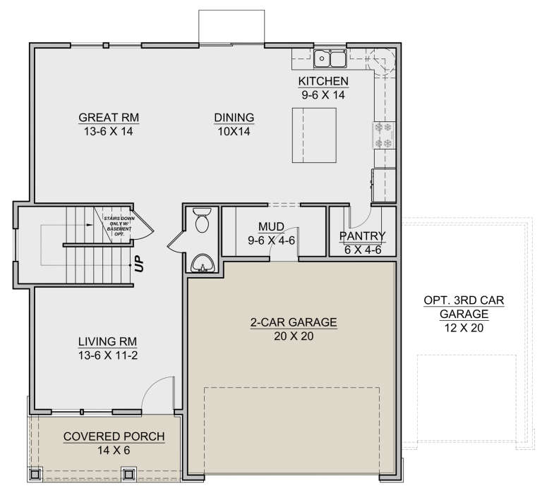 House Plan House Plan #23684 Drawing 1