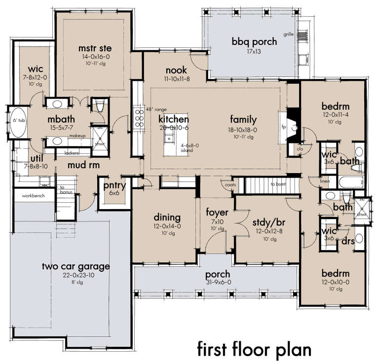 House Plan House Plan #23685 Drawing 1