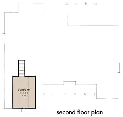 Bonus Room for House Plan #9401-00103