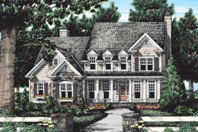 Country House Plan #8594-00358 Elevation Photo