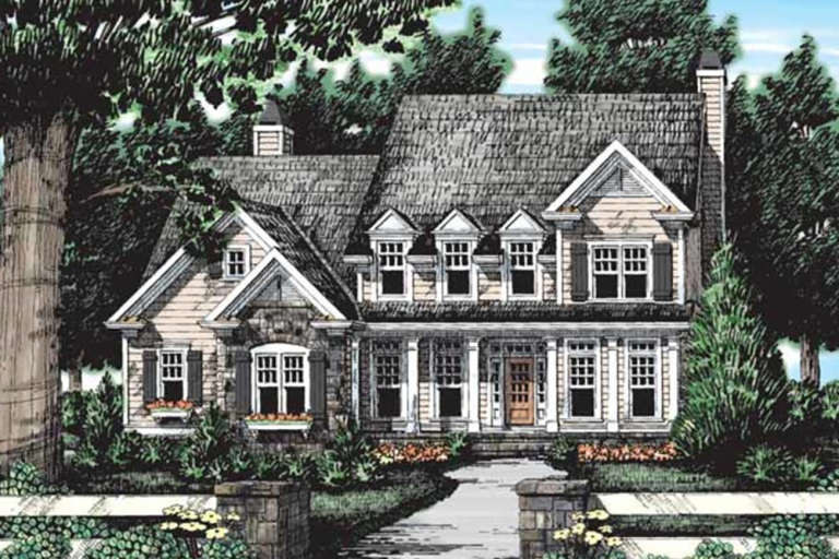 House Plan House Plan #23688 Front Elevation