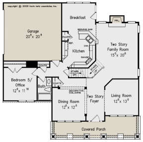 Main Floor for House Plan #8594-00359