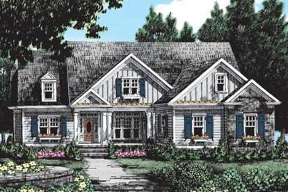 Traditional House Plan #8594-00360 Elevation Photo