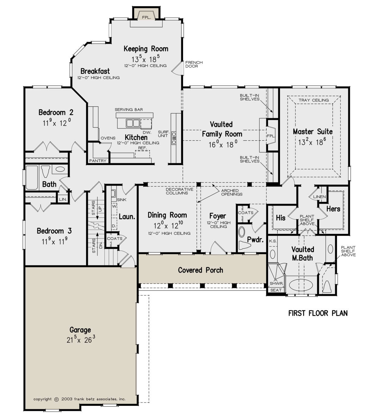 Main Floor for House Plan #8594-00361