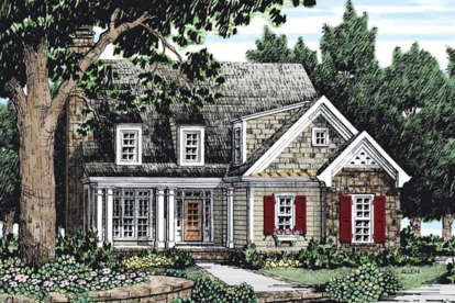 Traditional House Plan #8594-00362 Elevation Photo