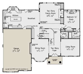 Main Floor for House Plan #8594-00363