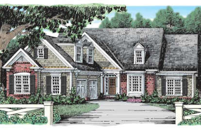 Traditional House Plan #8594-00364 Elevation Photo