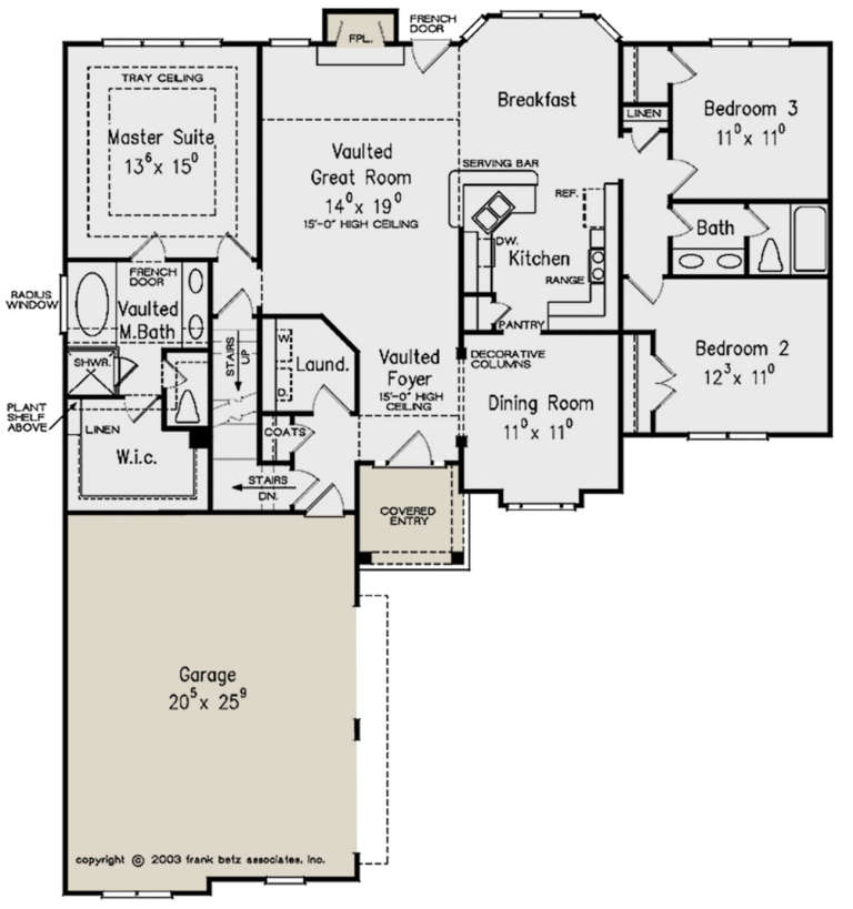 House Plan House Plan #23696 Drawing 1