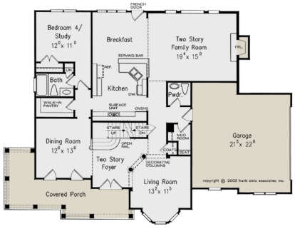 Main Floor for House Plan #8594-00366