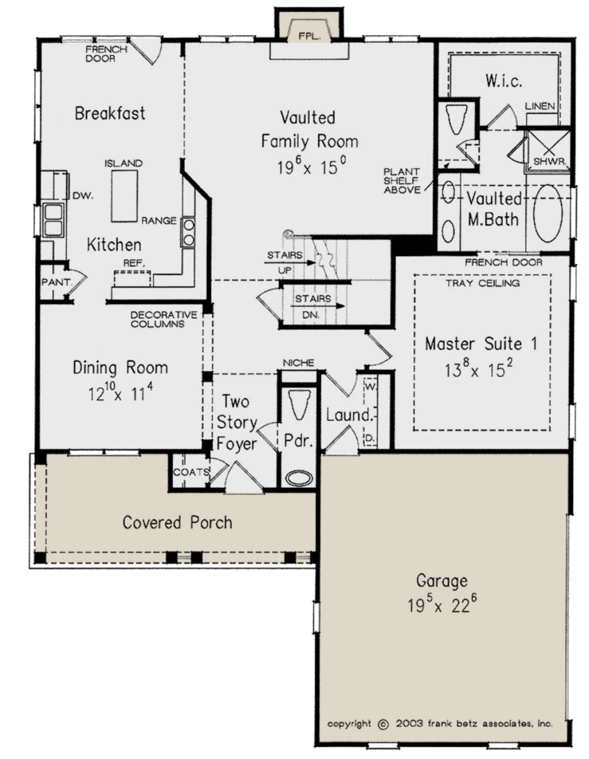 Main Floor for House Plan #8594-00367