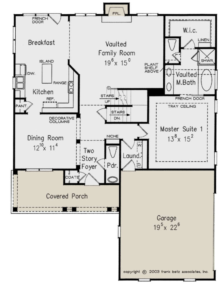 House Plan House Plan #23699 Drawing 1
