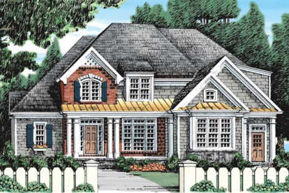 Traditional House Plan #8594-00368 Elevation Photo