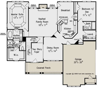 Main Floor for House Plan #8594-00368