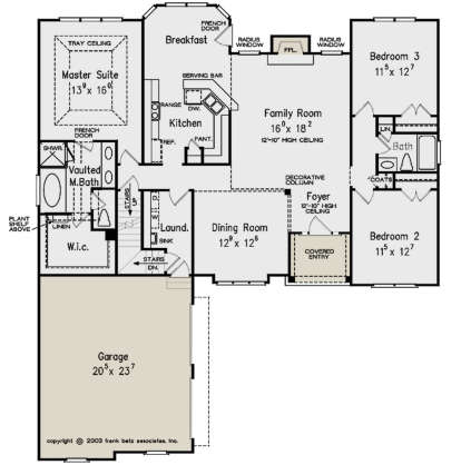 Main Floor for House Plan #8594-00369