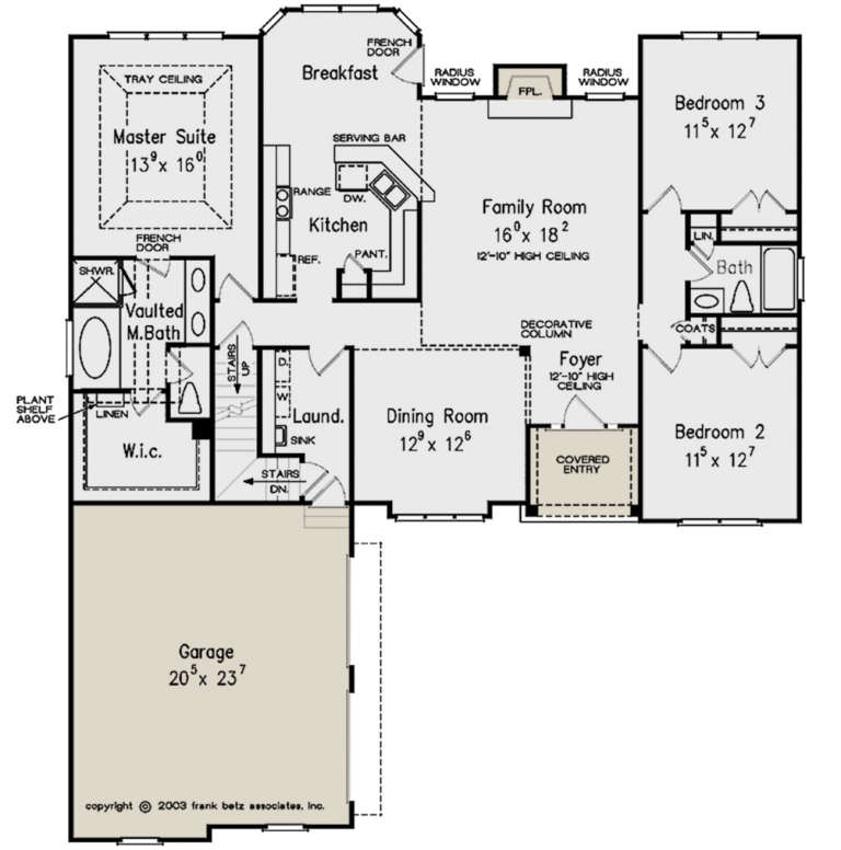 House Plan House Plan #23701 Drawing 1