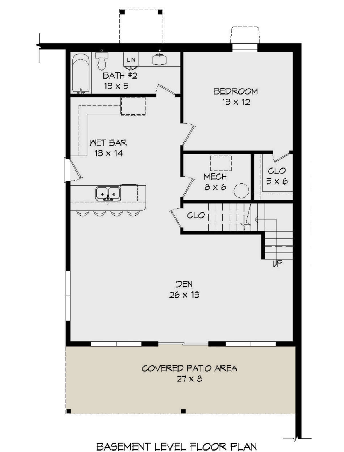 Basement for House Plan #940-00171