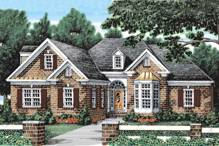 House Plan House Plan #23709 Front Elevation 
