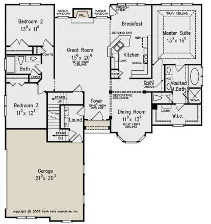 Main Floor for House Plan #8594-00372