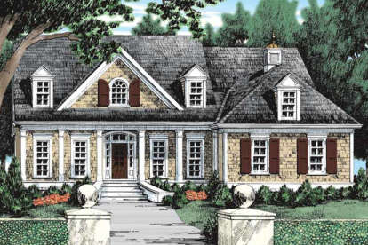 Country House Plan #8594-00375 Elevation Photo