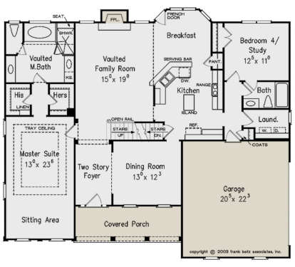 Main Floor for House Plan #8594-00375